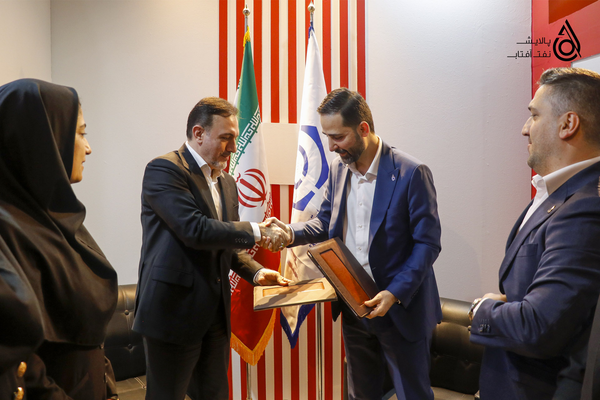 امضای تفاهم‌نامه همکاری میان شرکت پالایش نفت آفتاب و صندوق ضمانت صادرات ایران در هفتمین نمایشگاه نفت، گاز، پتروشیمی و پالایش کیش